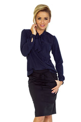 Blouse with bond black / Numoco140-5