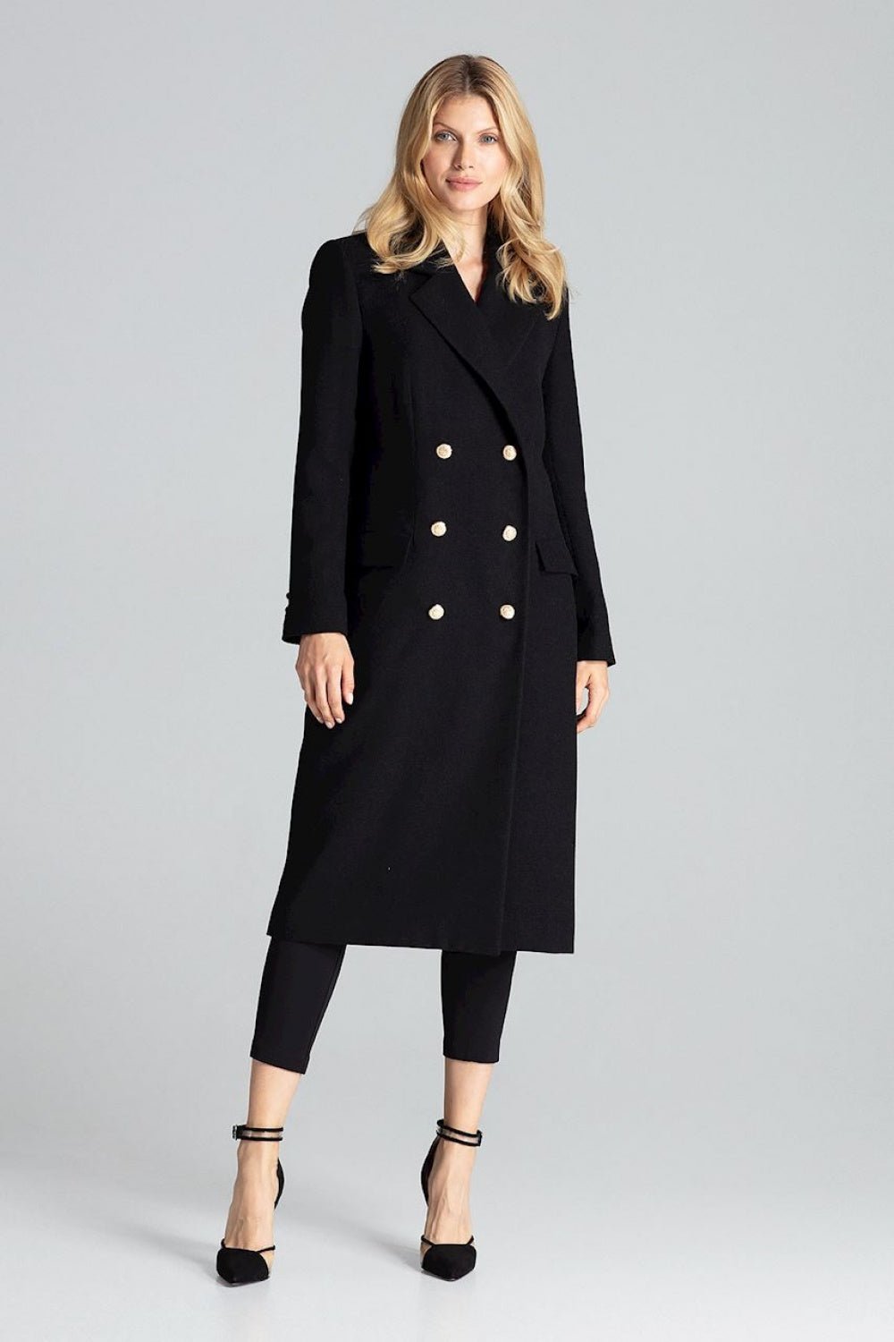 Coat navy blue / 138306 Figl