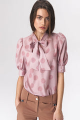 Blouse brown / 141290 Nife