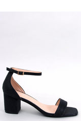 Heel sandals grey / 181955 Inello