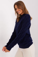 Sweater navy blue / 187570 AT-1