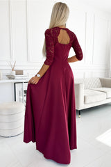 Evening dress red / 189090 Numoco-1