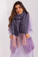 Shawl navy blue / 189237 AT-0