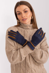 Gloves navy blue / 189533 AT-0