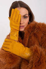 Gloves yellow / 189549 AT-0