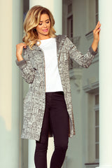 Coat with hood and pockets city / Numoco 218-1 -1