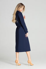 Coat navy blue / 141756 Figl-1