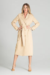 Coat beige / 141757 Figl-0