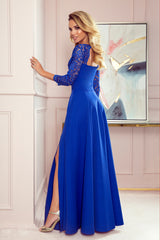 Long dress blue / 145154 Numoco-1