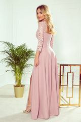 Long dress pink / 145155 Numoco-1