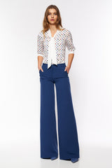 Trousers navy blue / 162975 Nife-1