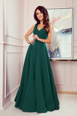 Long dress green / 165640 Numoco-0