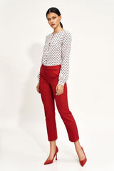 Women trousers red / 171278 Nife-1