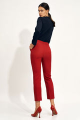 Women trousers red / 171278 Nife-2