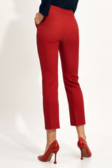 Women trousers red / 171278 Nife-3