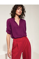 Blouse violet / 178012 Nife-0