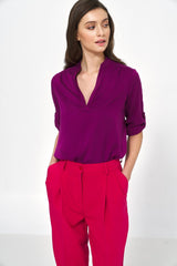 Blouse violet / 178012 Nife-2