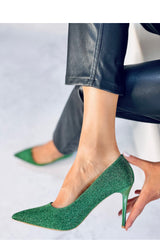 High heels green / 180714 Inello-2