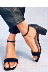 Heel sandals black / 181954 Inello-1