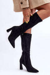 Heel boots black / 184041 Step in style-1