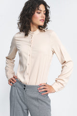 Long sleeve shirt beige 184614 Nife-1