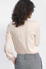 Long sleeve shirt beige 184614 Nife-2