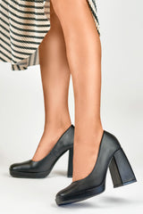 Heel pumps black / 184639 PRIMO-1