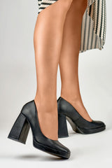 Heel pumps black / 184639 PRIMO-2