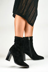 Heel boots black / 186036 PRIMO-2