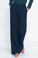 Trousers navy blue / 186118 Nife-0